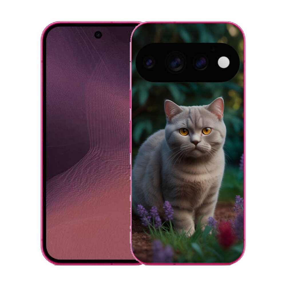 Gélový kryt mmCase na Google Pixel 11 - britská mačka