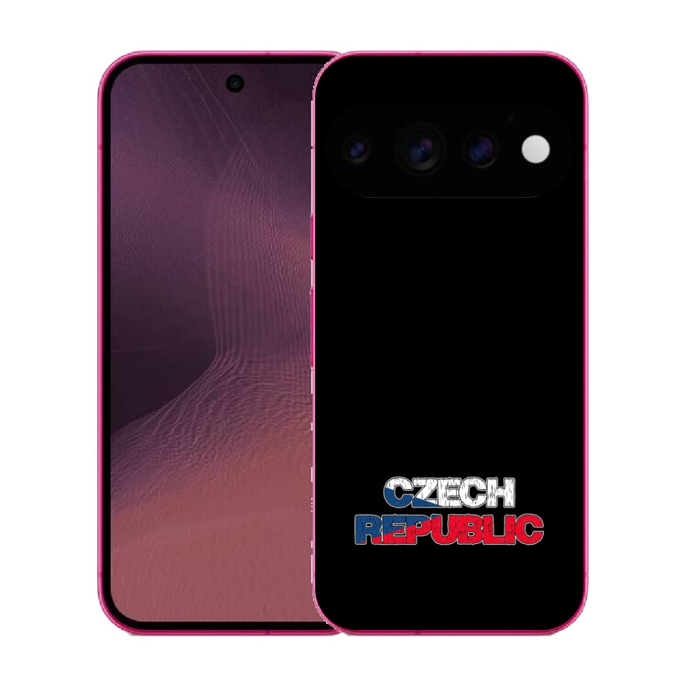 Gélový kryt mmCase na Google Pixel 11 - Slovak Republic čierne pozadie