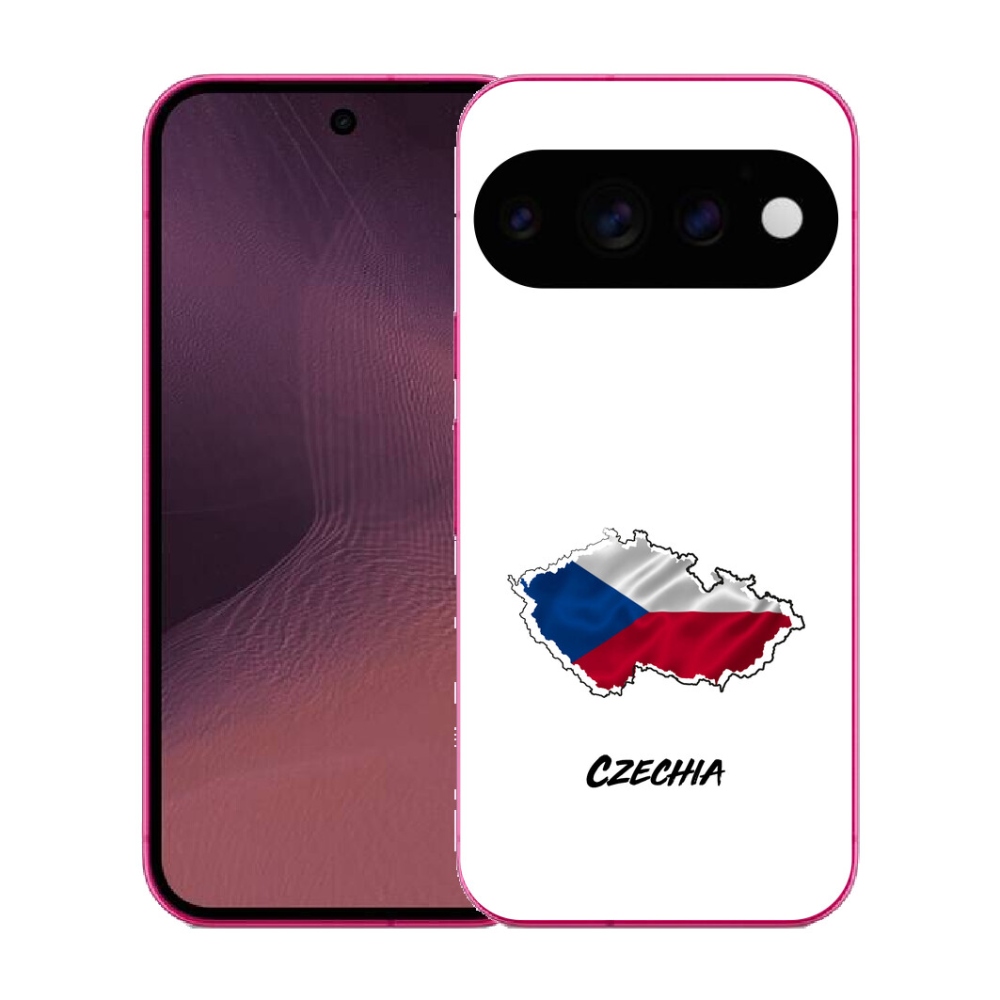 Gélový kryt mmCase na Google Pixel 11 - Slovakia biele pozadie