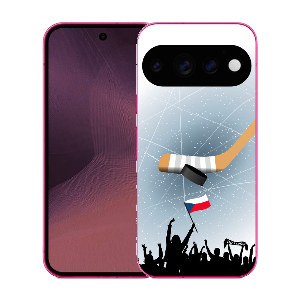 Gélový kryt mmCase na Google Pixel 11 - fanúšikovia hokeja