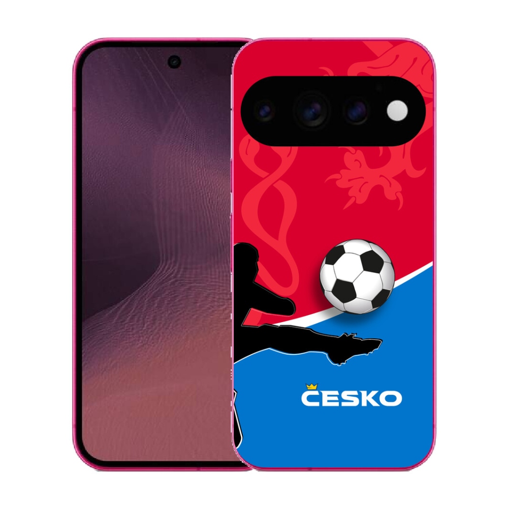 Gélový kryt mmCase na Google Pixel 11 - futbal Česko 2