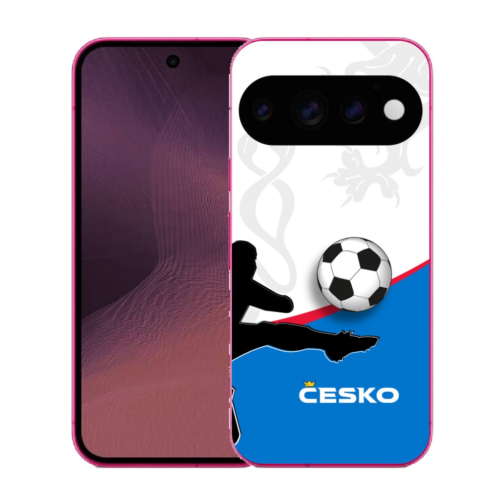 Gélový kryt mmCase na Google Pixel 11 - futbal Česko 3