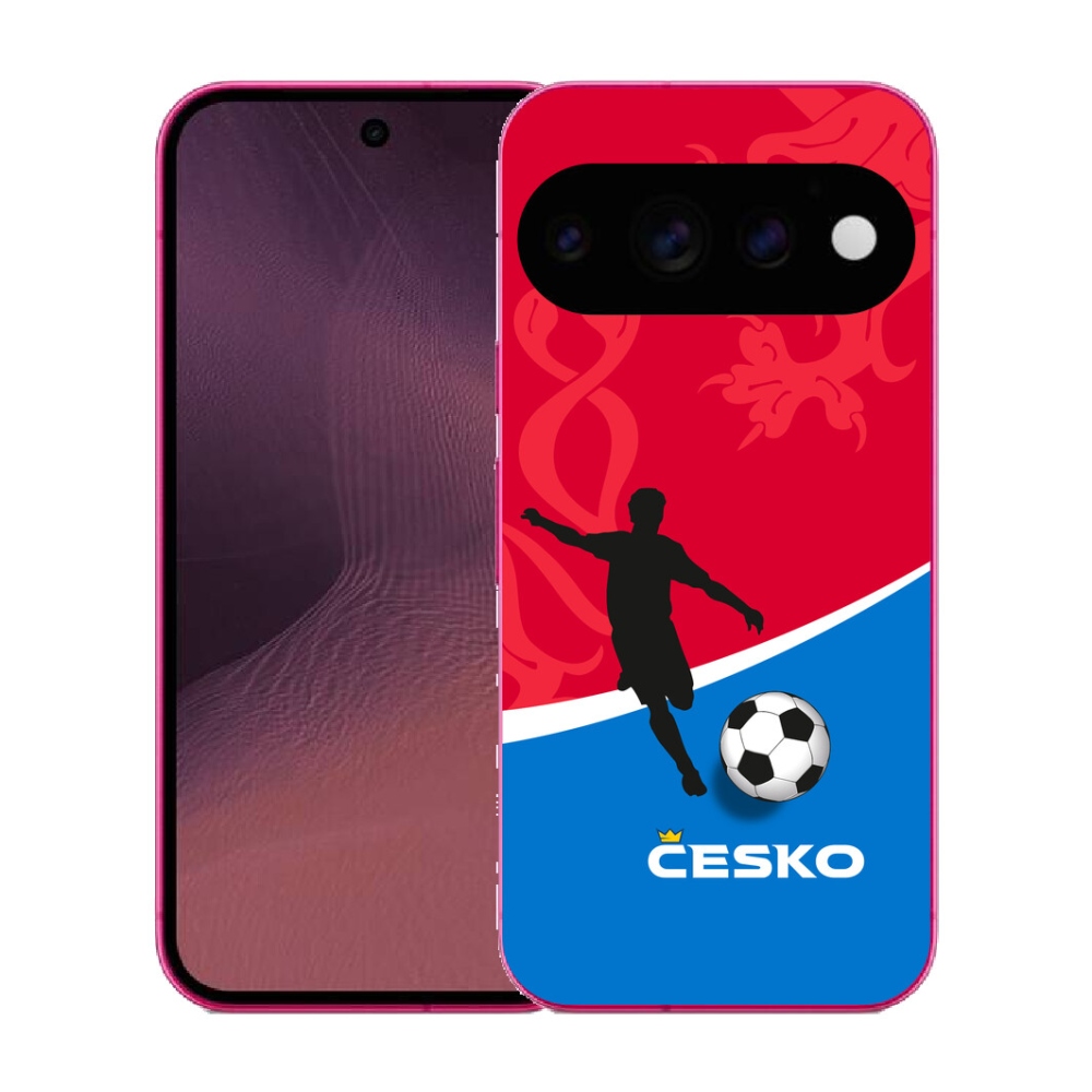 Gélový kryt mmCase na Google Pixel 11 - futbal Česko