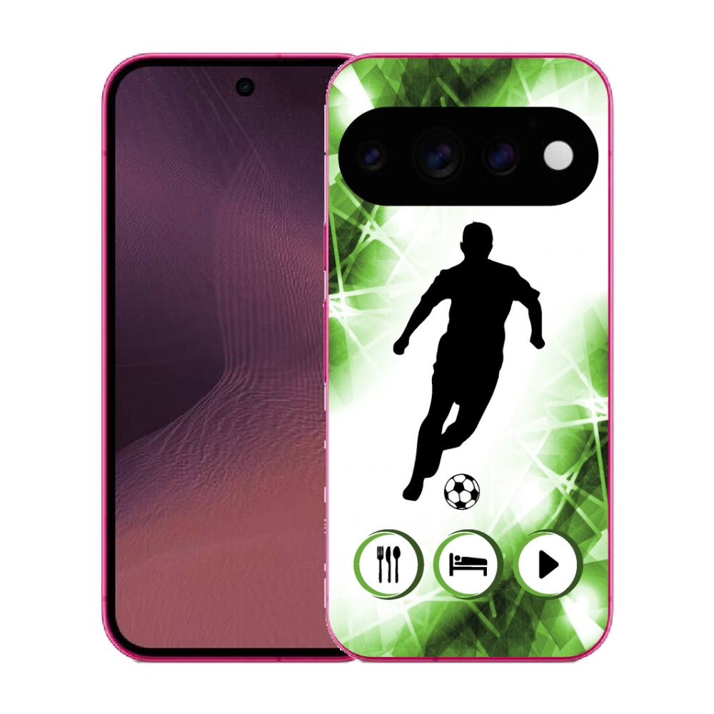 Gélový kryt mmCase na Google Pixel 11 - futbalista