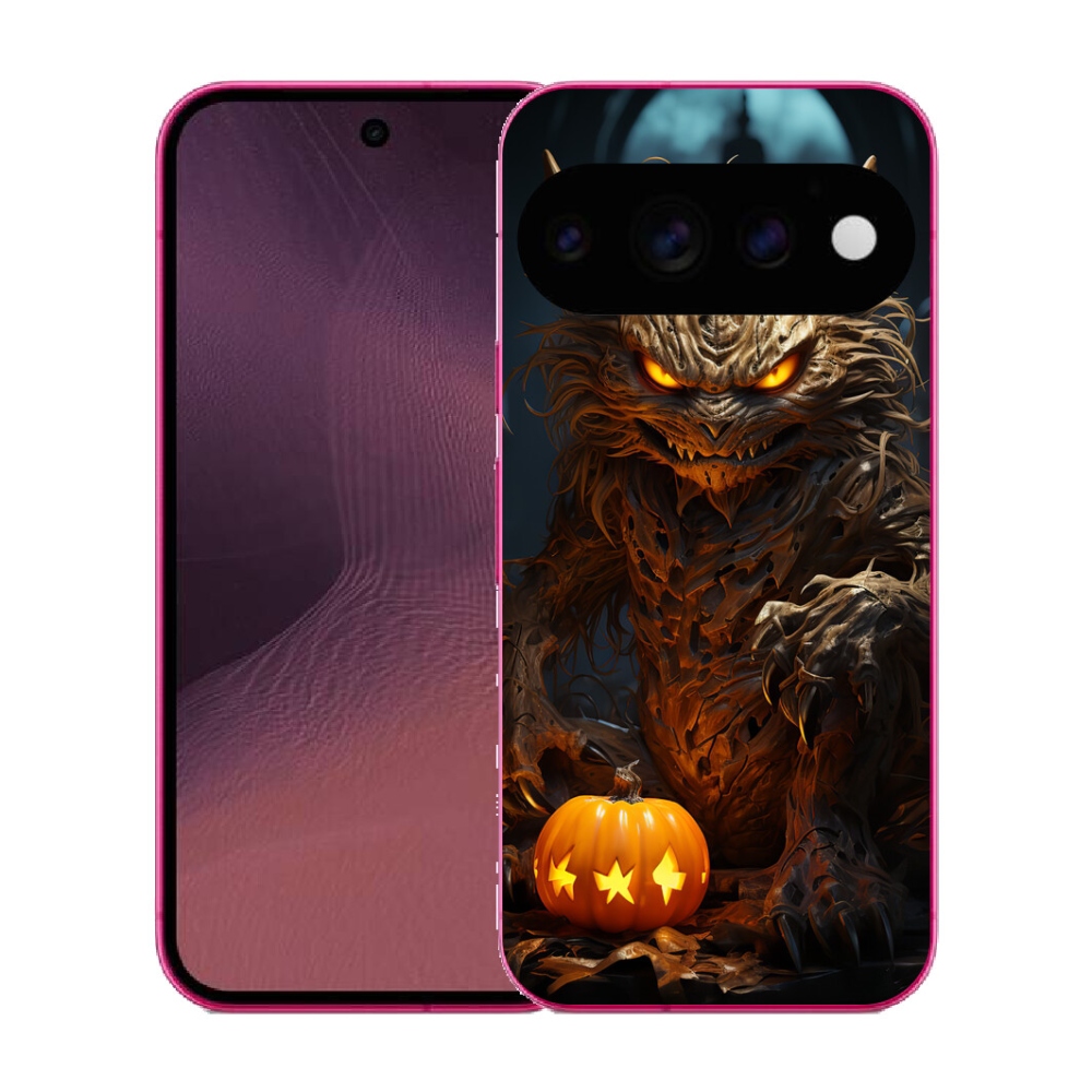 Gélový kryt mmCase na Google Pixel 11 - halloweenska príšera