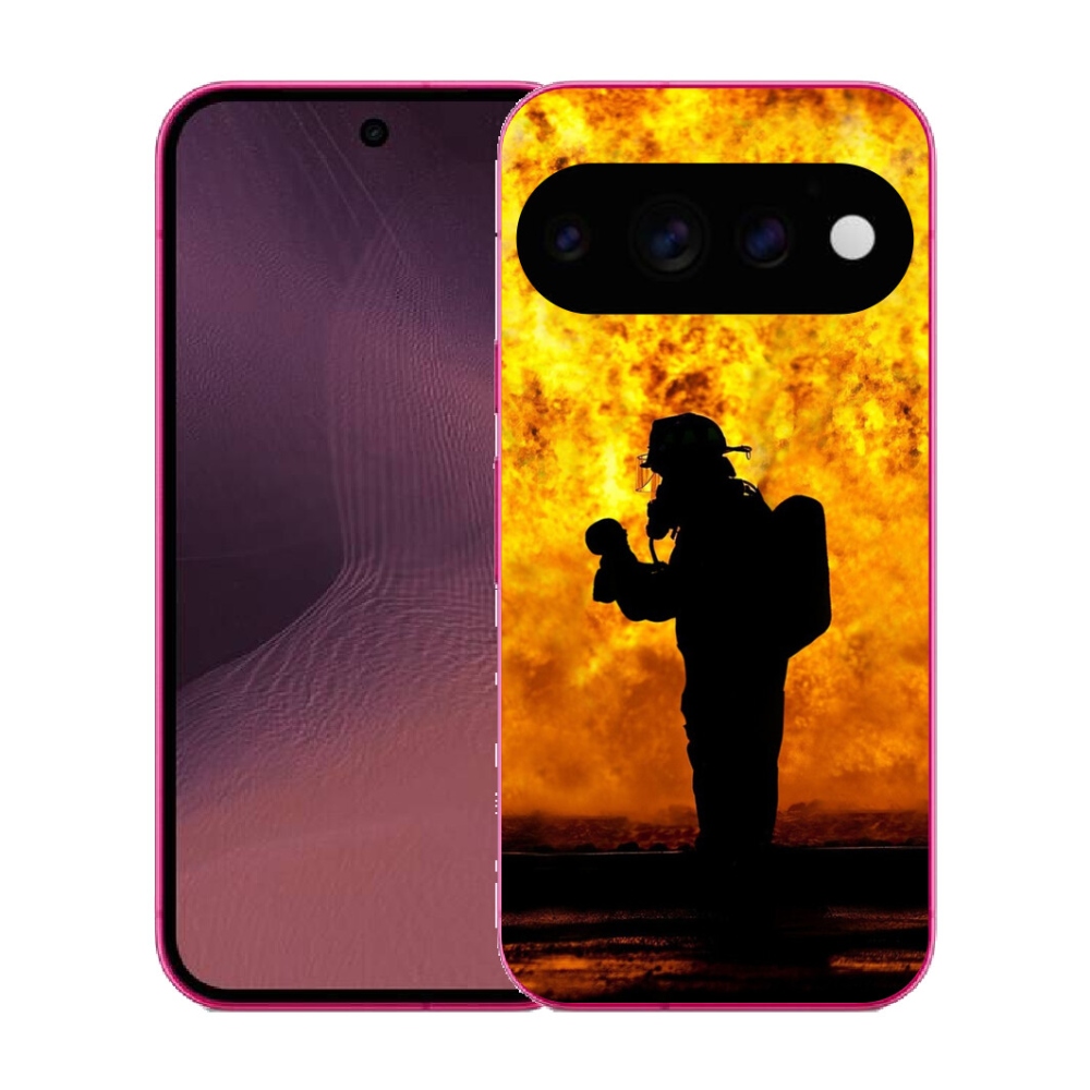 Gélový kryt mmCase na Google Pixel 11 - hasič