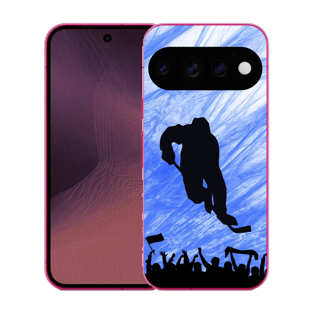 Gélový kryt mmCase na Google Pixel 11 - hokejový hráč