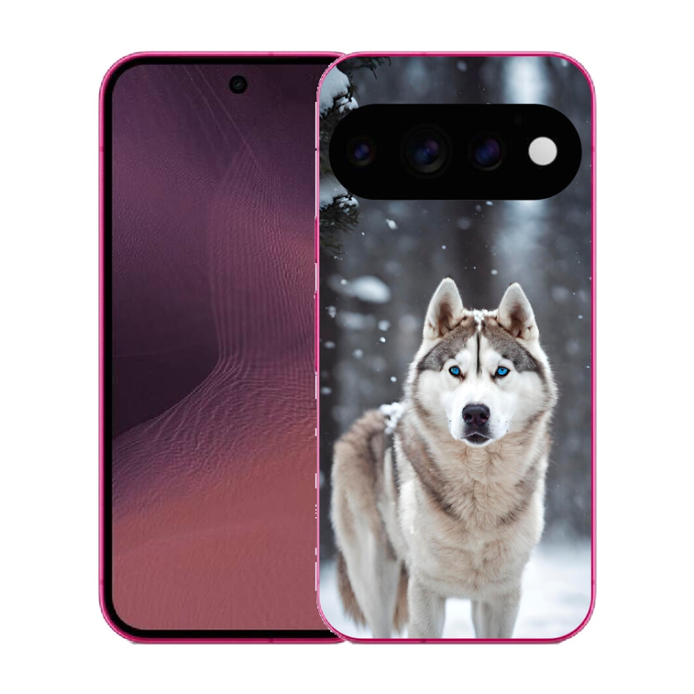 Gélový kryt mmCase na Google Pixel 11 - husky 2