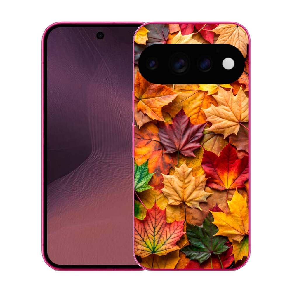 Gélový kryt mmCase na Google Pixel 11 - javorové listy 2