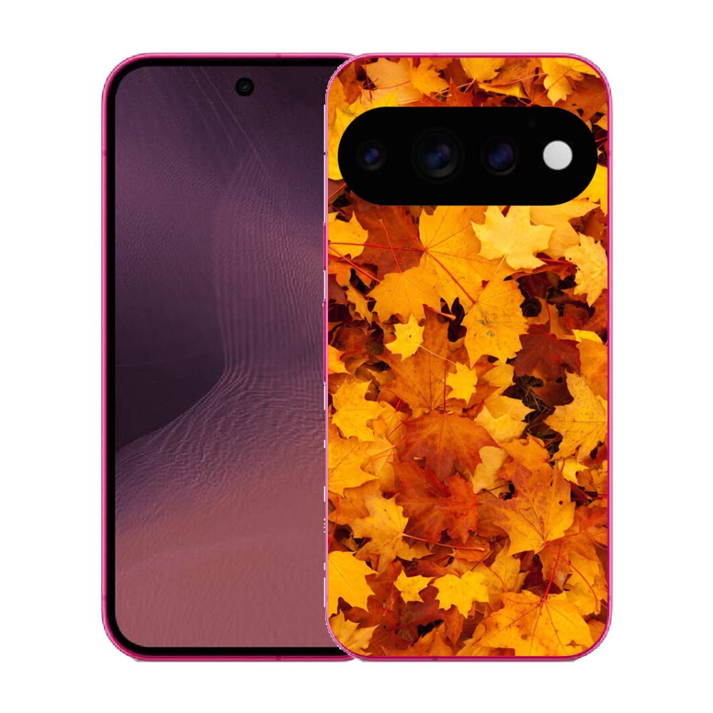 Gélový kryt mmCase na Google Pixel 11 - javorové listy