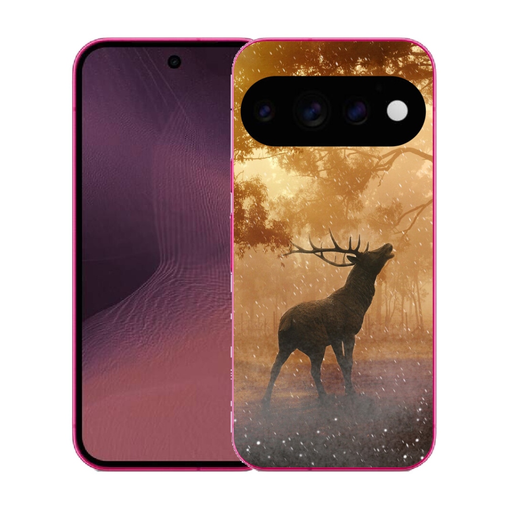 Gélový kryt mmCase na Google Pixel 11 - jeleň v ruji