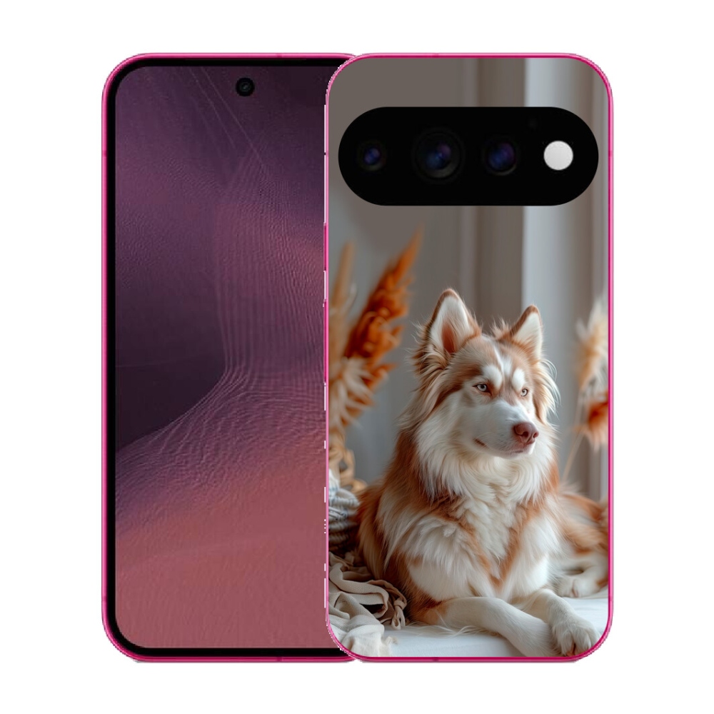 Gélový kryt mmCase na Google Pixel 11 - pokojný sibírsky husky