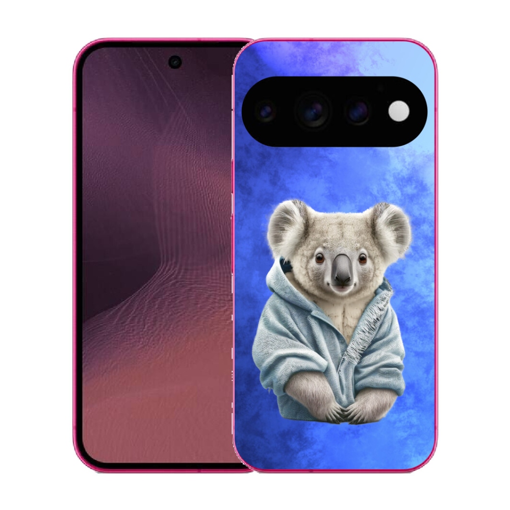 Gélový kryt mmCase na Google Pixel 11 - koala vo svetri