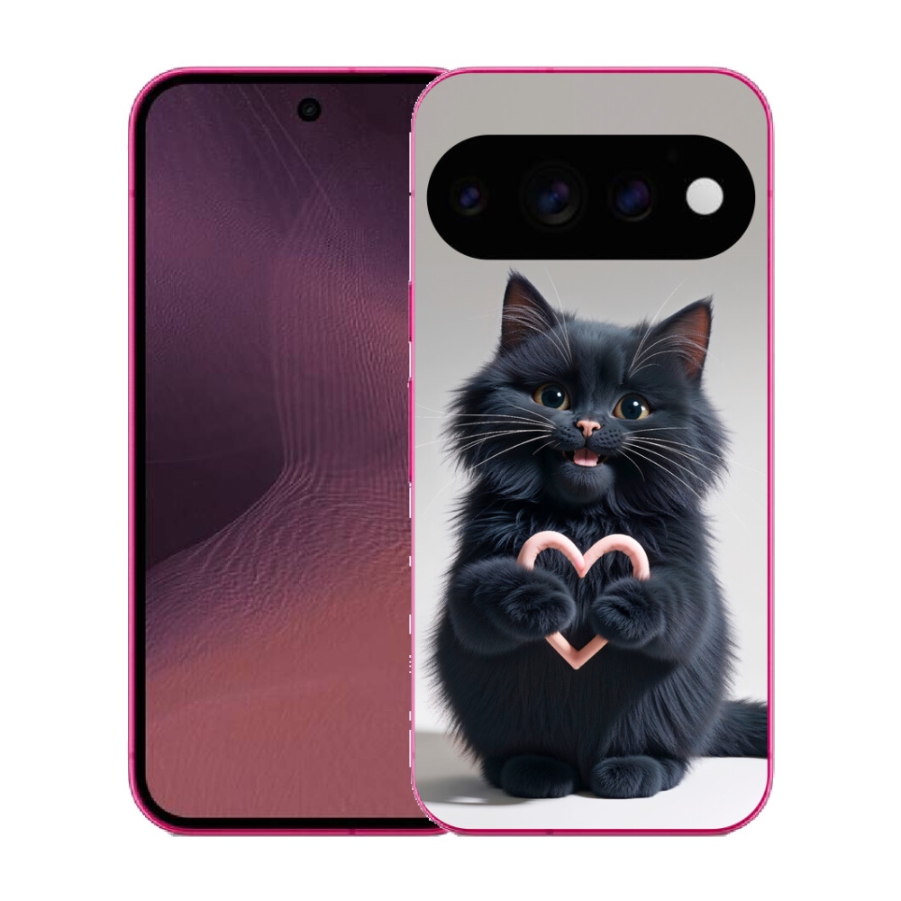 Gélový kryt mmCase na Google Pixel 11 - mačacia láska 3