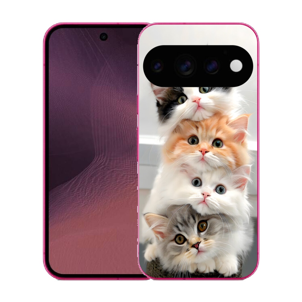 Gélový kryt mmCase na Google Pixel 11 - mačacia partia