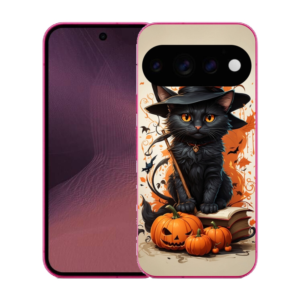 Gélový kryt mmCase na Google Pixel 11 - kocúr čarodejník