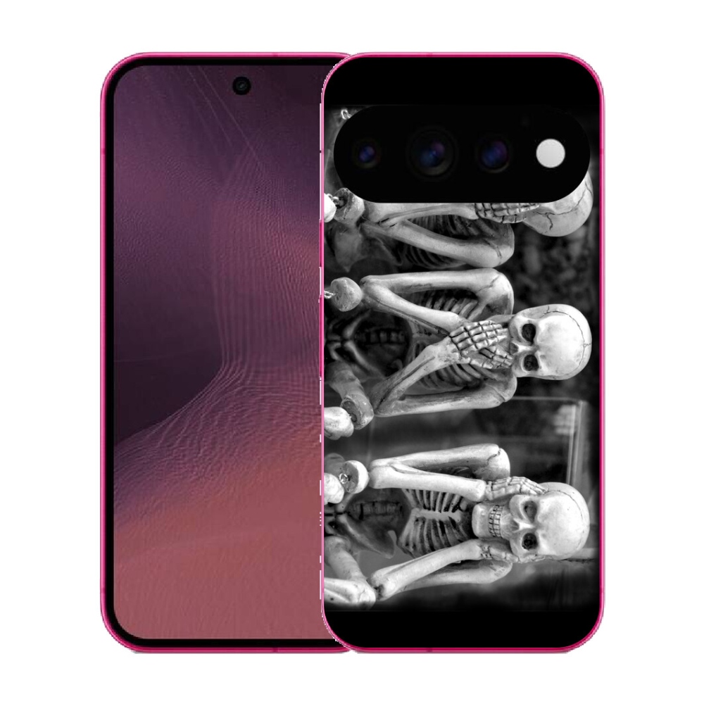 Gélový kryt mmCase na Google Pixel 11 - kostlivci