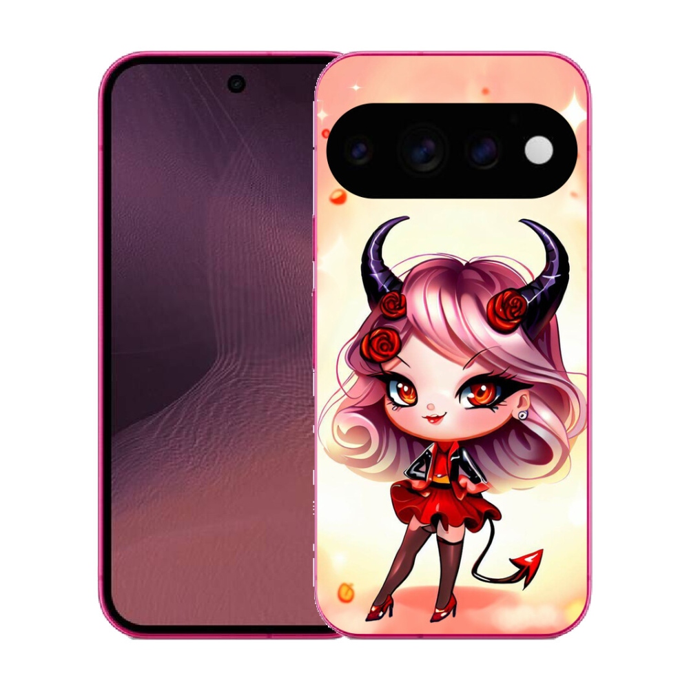Gélový kryt mmCase na Google Pixel 11 - kreslená čertica