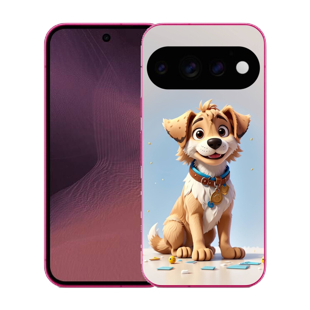 Gélový kryt mmCase na Google Pixel 11 - kreslené šteňa