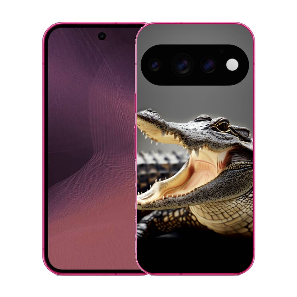 Gélový kryt mmCase na Google Pixel 11 - krokodíl