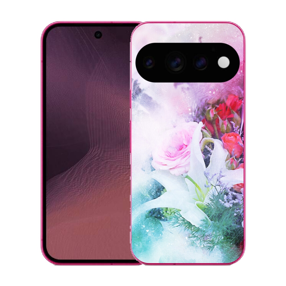 Gélový kryt mmCase na Google Pixel 11 - kvety 4