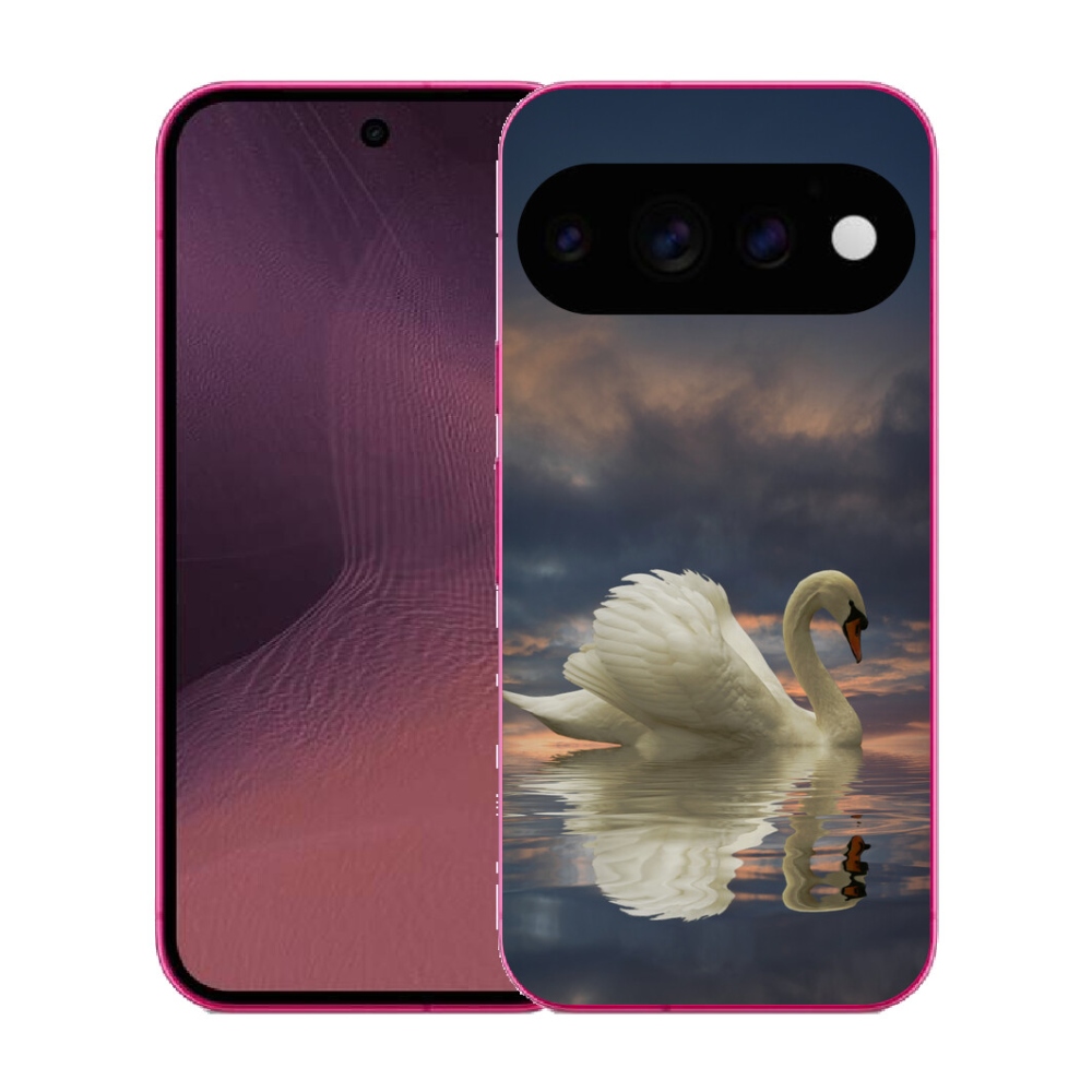 Gélový kryt mmCase na Google Pixel 11 - labuť