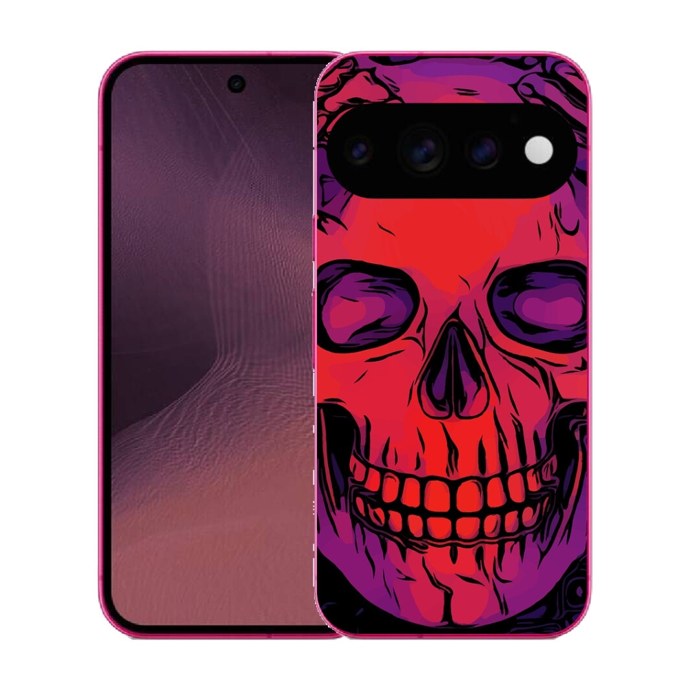 Gélový kryt mmCase na Google Pixel 11 - lebka