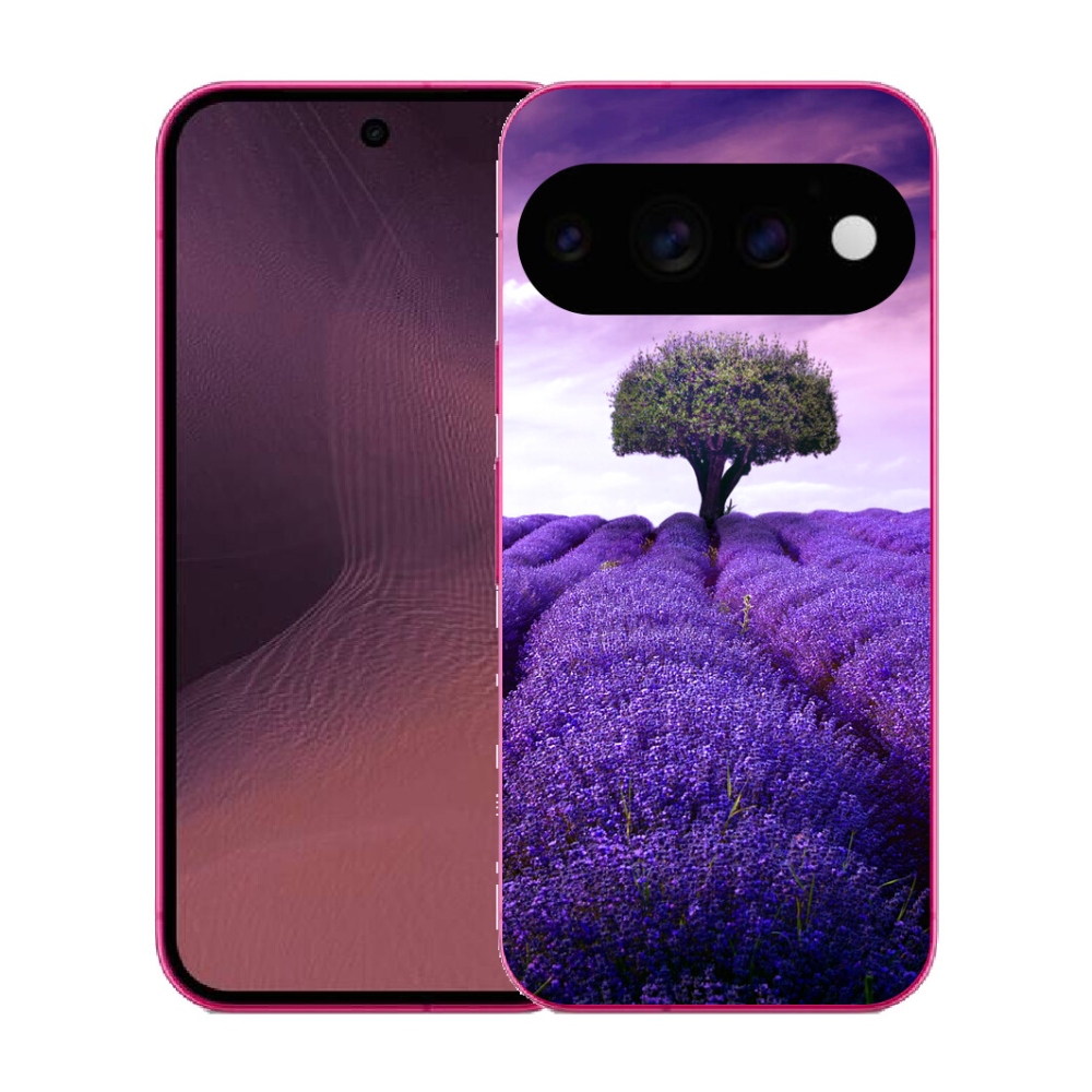 Gélový kryt mmCase na Google Pixel 11 - levanduľová lúka