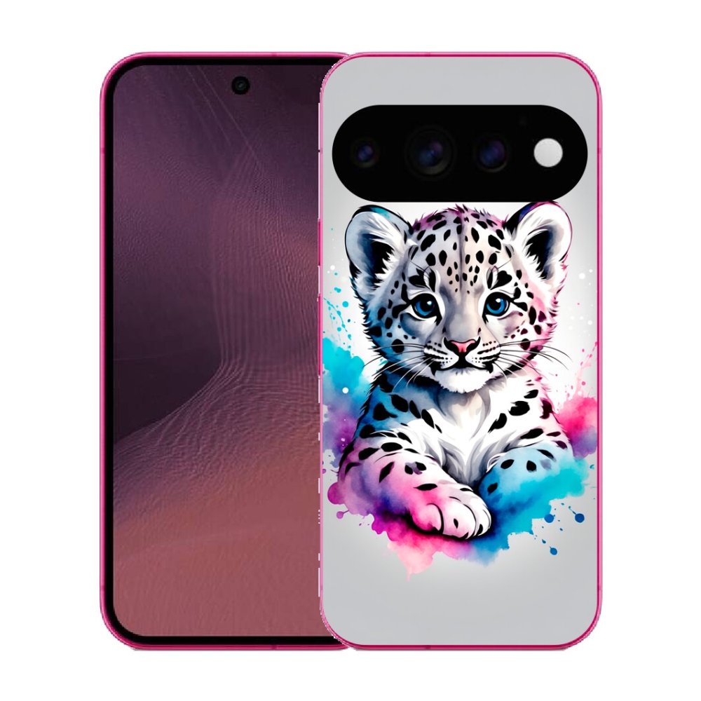 Gélový kryt mmCase na Google Pixel 11 - leopardej mláďa