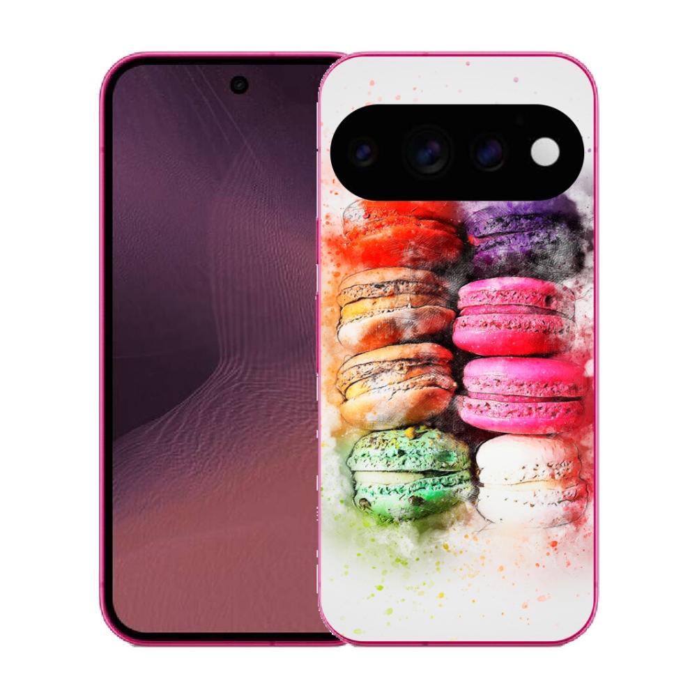 Gélový kryt mmCase na Google Pixel 11 - makrónky