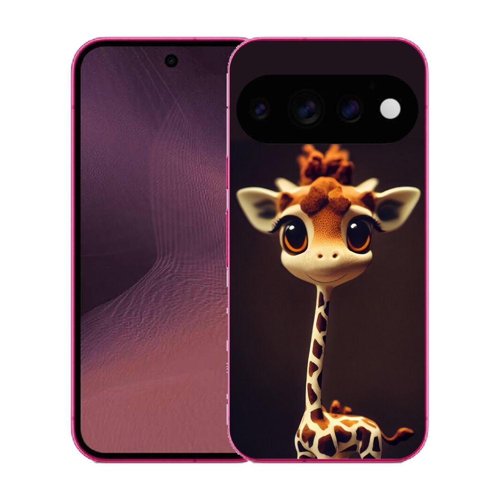 Gélový kryt mmCase na Google Pixel 11 - malá žirafa