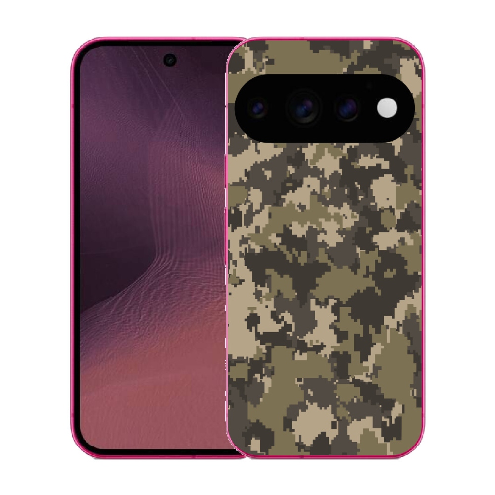 Gélový kryt mmCase na Google Pixel 11 - maskáčový vzor 12