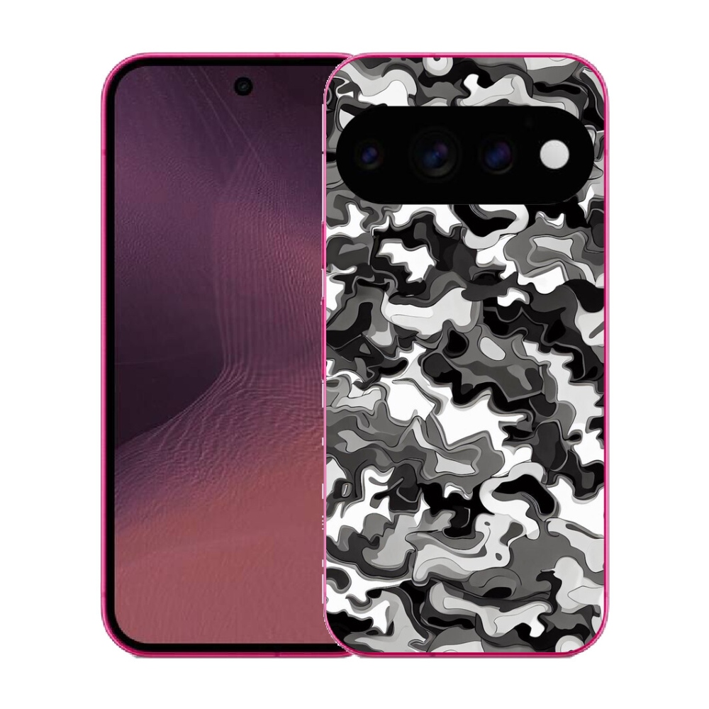 Gélový kryt mmCase na Google Pixel 11 - maskáčový vzor 3