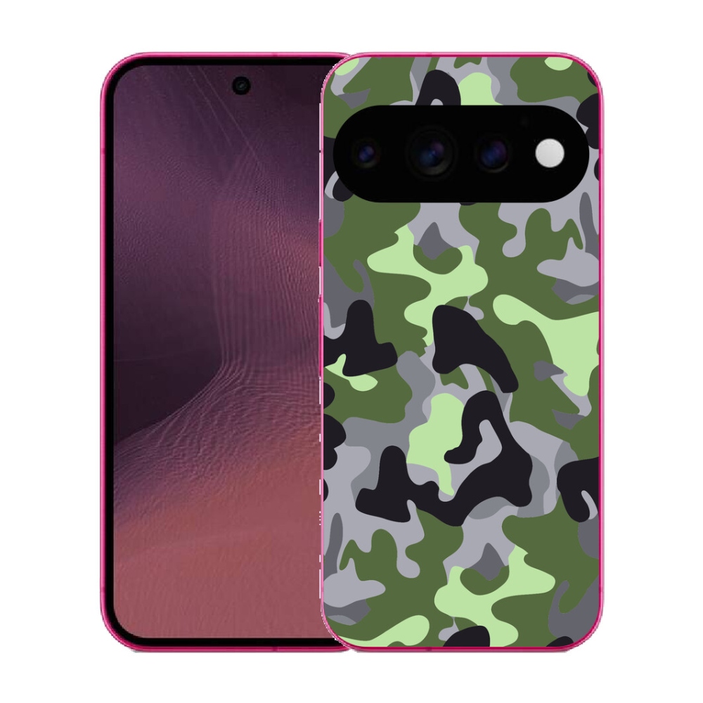 Gélový kryt mmCase na Google Pixel 11 - maskáčový vzor 7