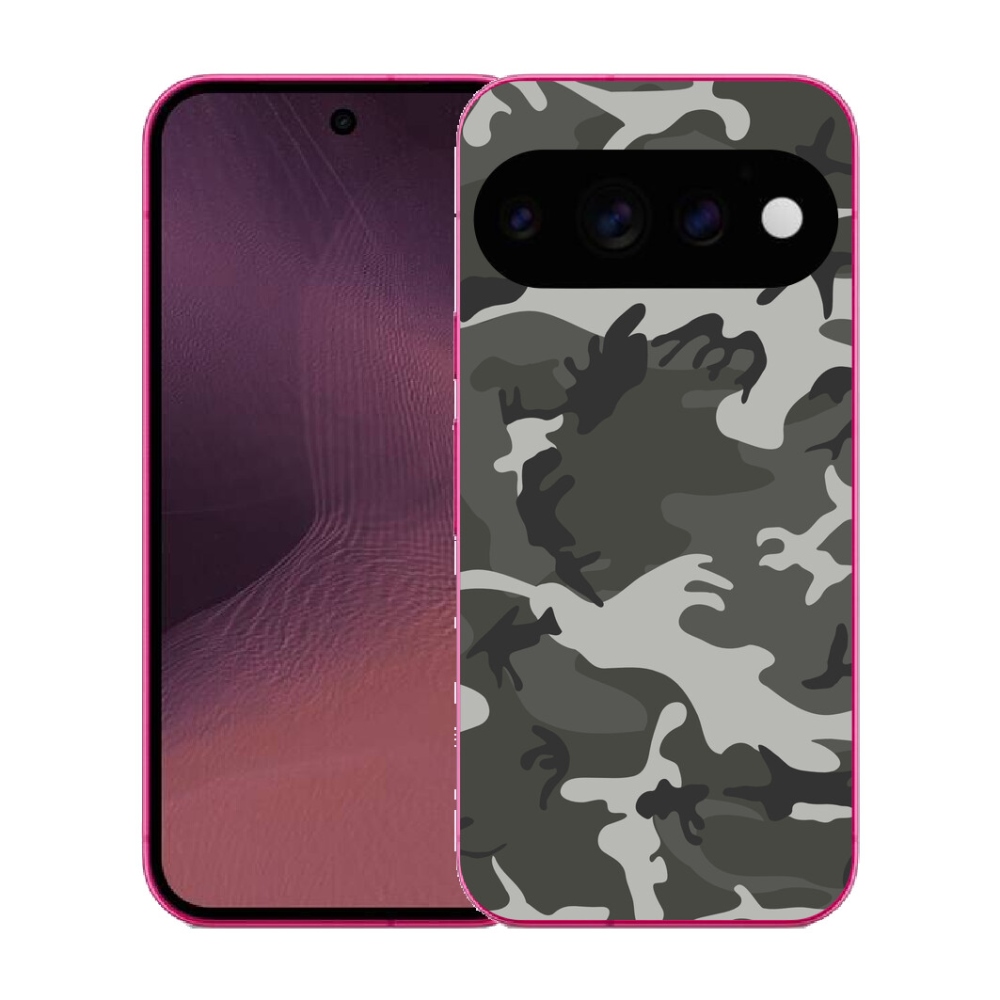 Gélový kryt mmCase na Google Pixel 11 - maskáčový vzor