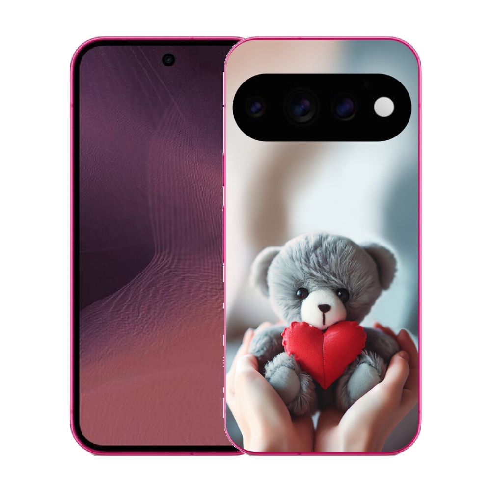 Gélový kryt mmCase na Google Pixel 11 - medvedík pre zamilovaných