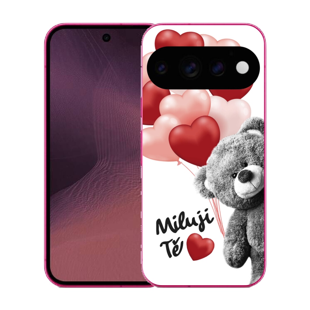 Gélový kryt mmCase na Google Pixel 11 - milujem Ťa