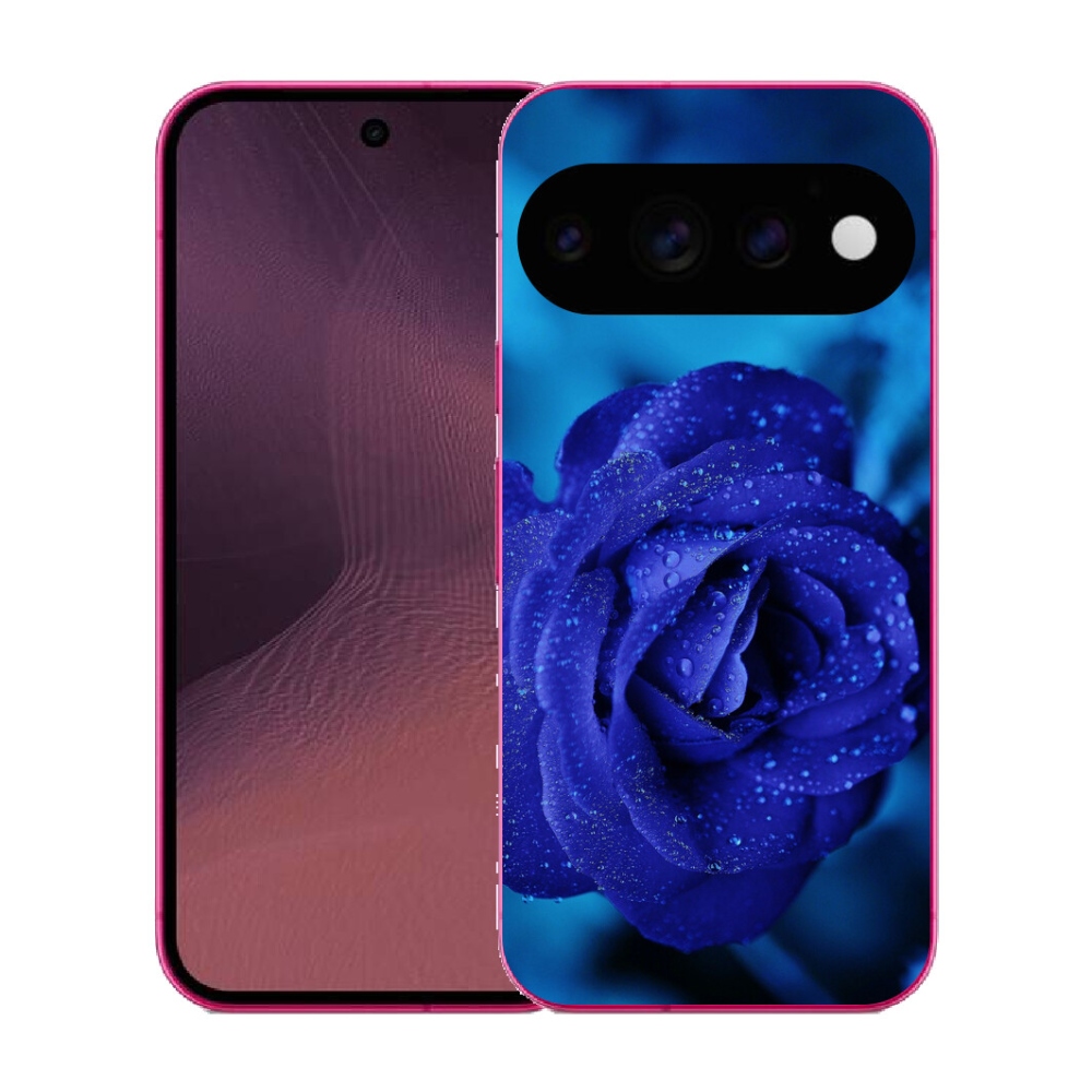 Gélový kryt mmCase na Google Pixel 11 - modrá ruža