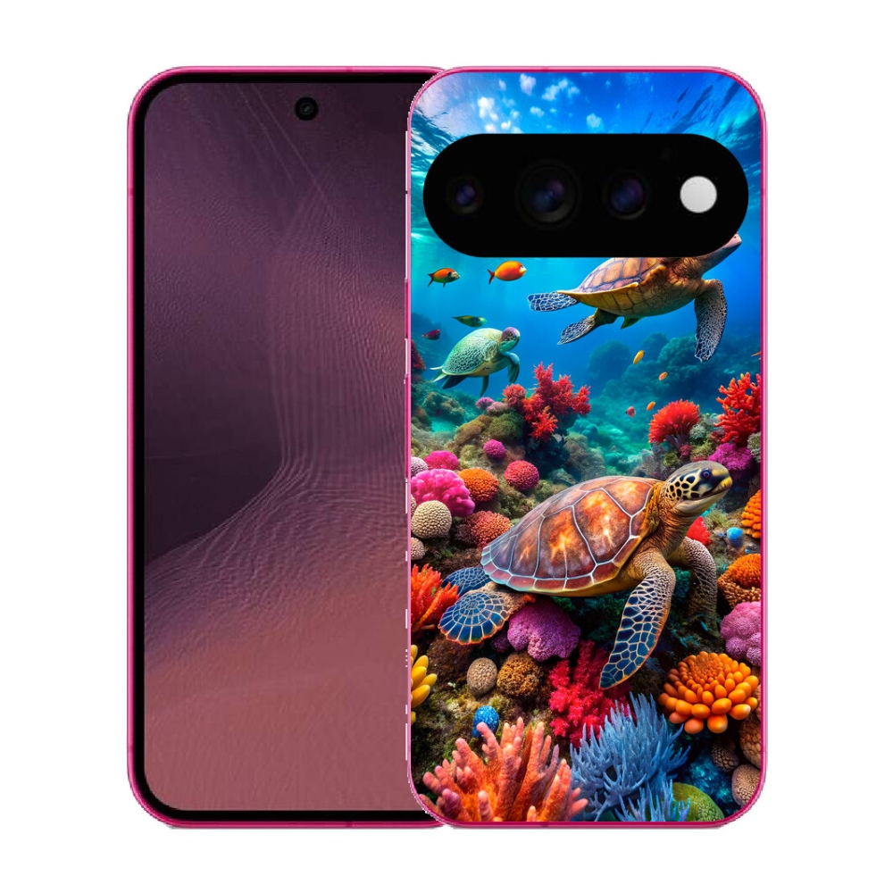 Gélový kryt mmCase na Google Pixel 11 - morský svet 2