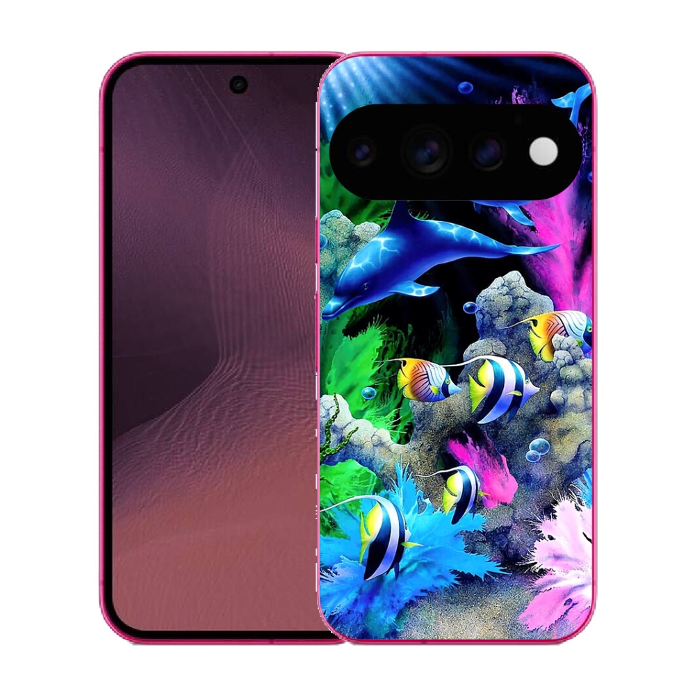 Gélový kryt mmCase na Google Pixel 11 - morský svet