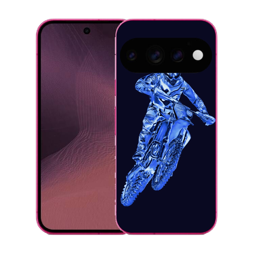 Gélový kryt mmCase na Google Pixel 11 - motocross 1