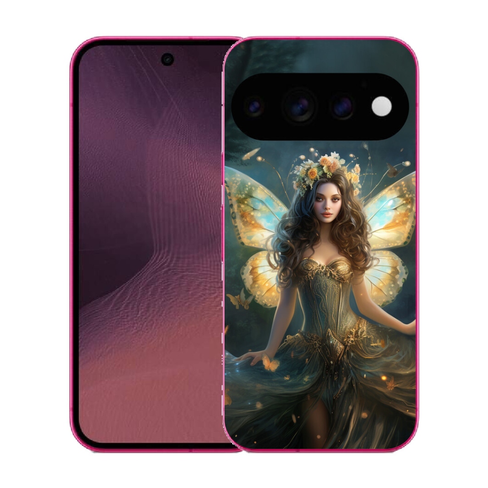 Gélový kryt mmCase na Google Pixel 11 - motýlia žena