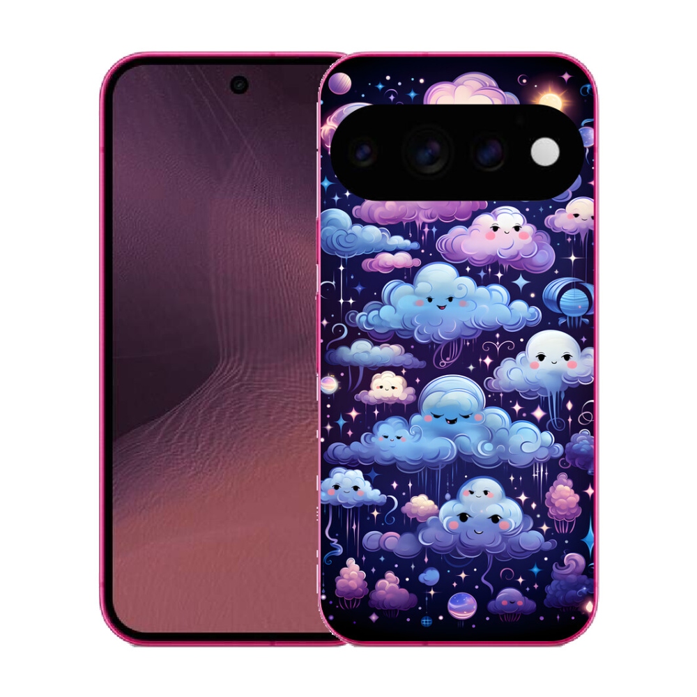 Gélový kryt mmCase na Google Pixel 11 - mráčiky