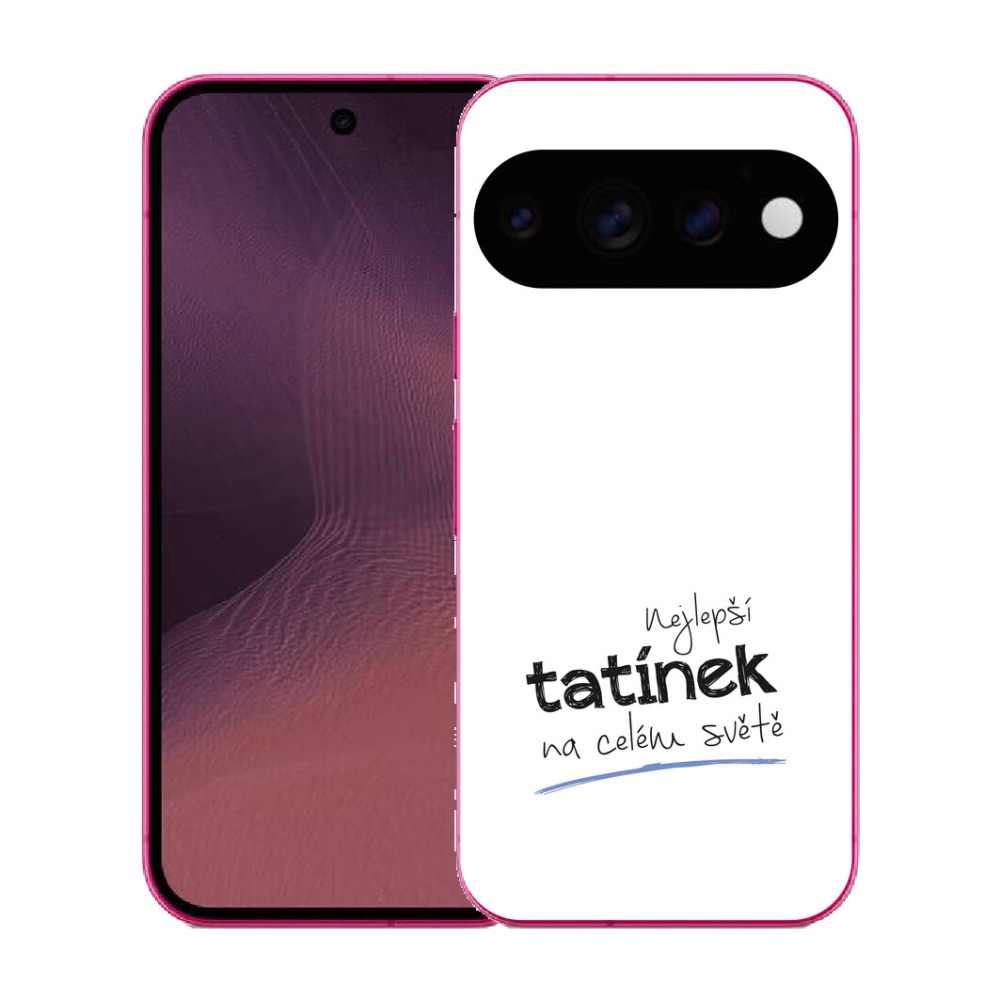 Gélový kryt mmCase na Google Pixel 11 - najlepší otecko 4 biele pozadie