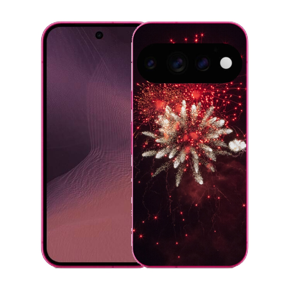 Gélový kryt mmCase na Google Pixel 11 - ohňostroj