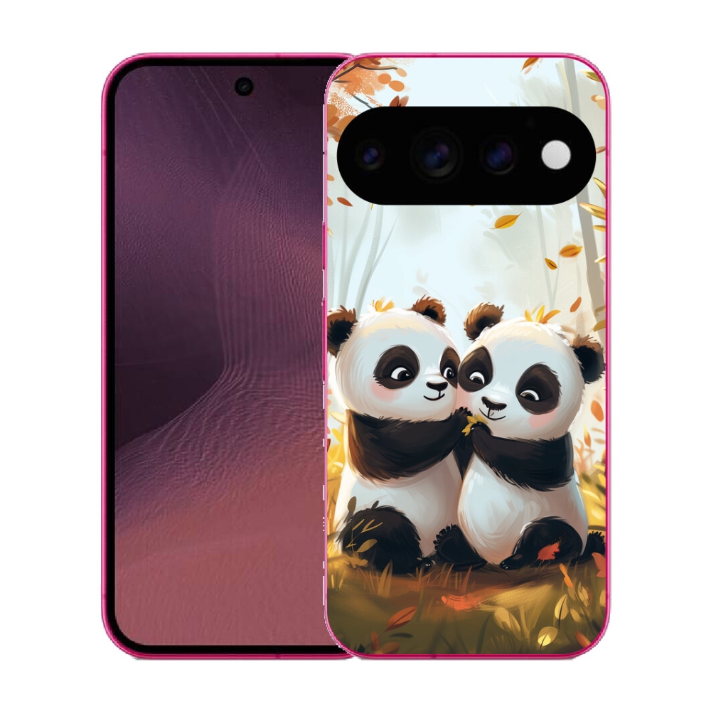 Gélový kryt mmCase na Google Pixel 11 - pandy