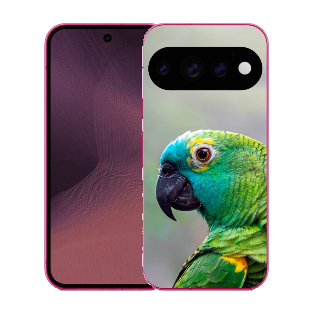 Gélový kryt mmCase na Google Pixel 11 - papagáj amazoňan