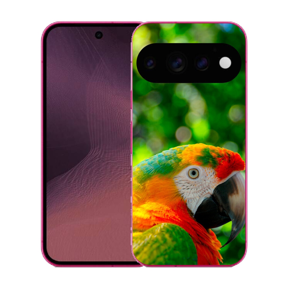 Gélový kryt mmCase na Google Pixel 11 - papagáj ara 3