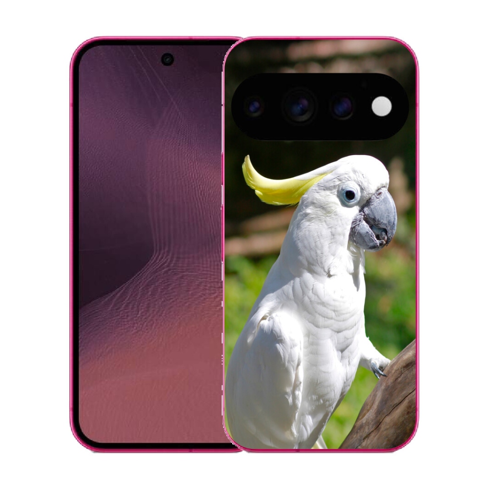Gélový kryt mmCase na Google Pixel 11 - papagáj kakadu 2