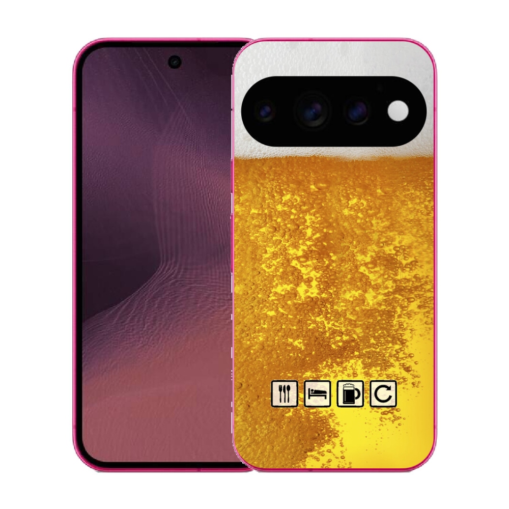 Gélový kryt mmCase na Google Pixel 11 - pivný motív 3